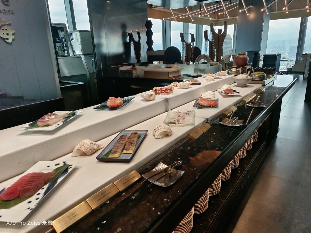 【新莊吃到飽】饗饗INPARADISE宏匯新莊店假日午餐14訪，暢吃干貝和抱卵香魚，❤️