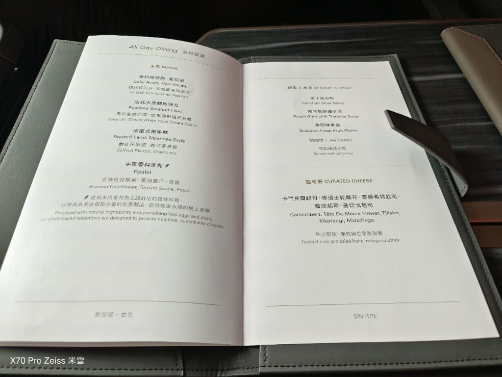 【新加坡美食】新加坡頭等貴賓室、星宇頭等艙、寰宇商務中心