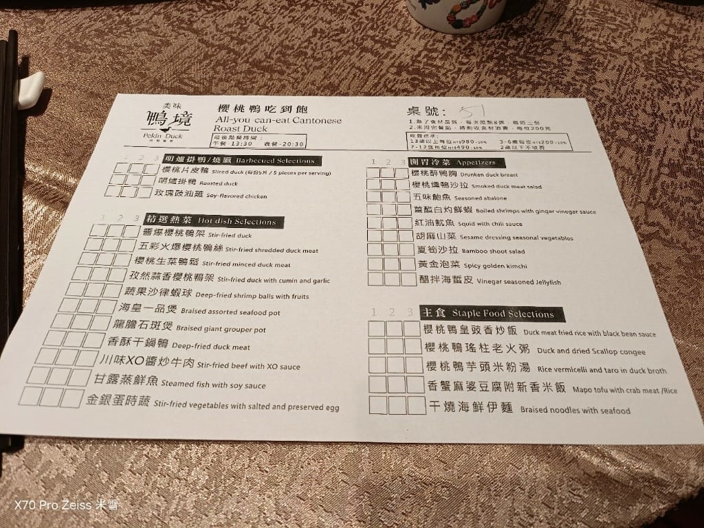 【桃園吃到飽】桃園喜來登禧粵樓中餐廳，櫻桃鴨吃到飽❤️