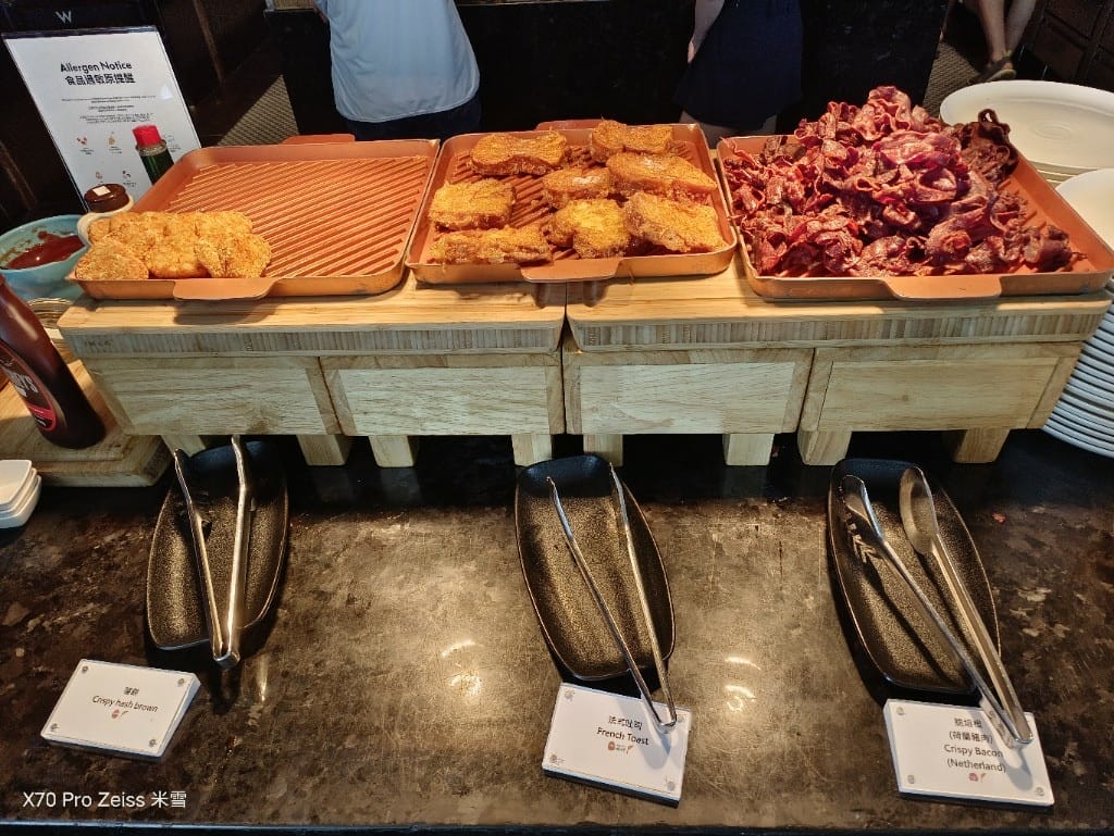 【台北吃到飽】台北W飯店，紫艷中餐廳早餐吃到飽❤️