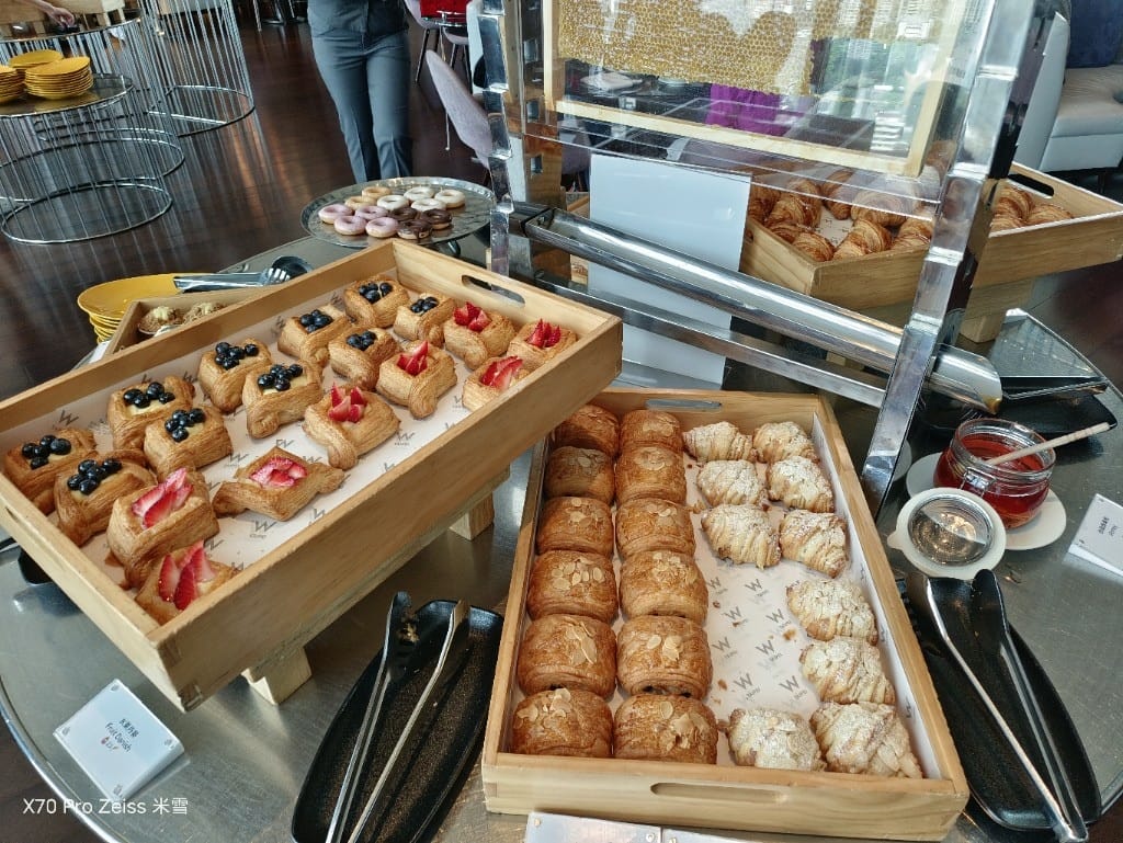 【台北吃到飽】台北W飯店，紫艷中餐廳早餐吃到飽❤️