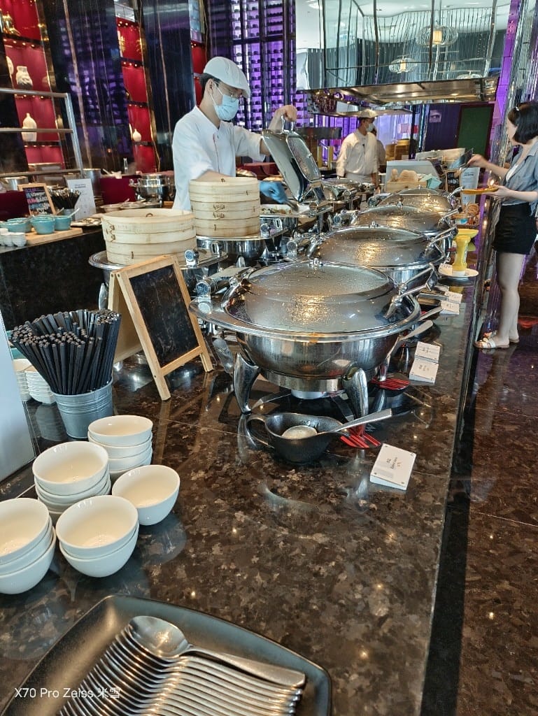 【台北吃到飽】台北W飯店，紫艷中餐廳早餐吃到飽❤️
