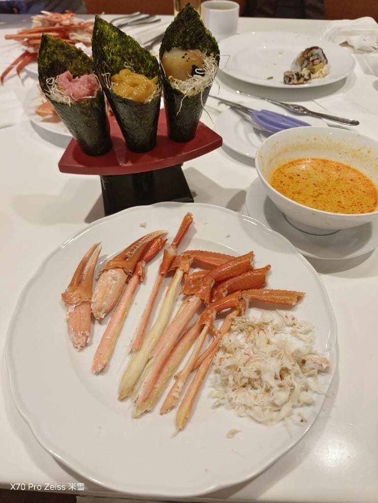 【台北吃到飽】敘日全日餐廳台北六福萬怡酒店，生蠔、干貝、松葉