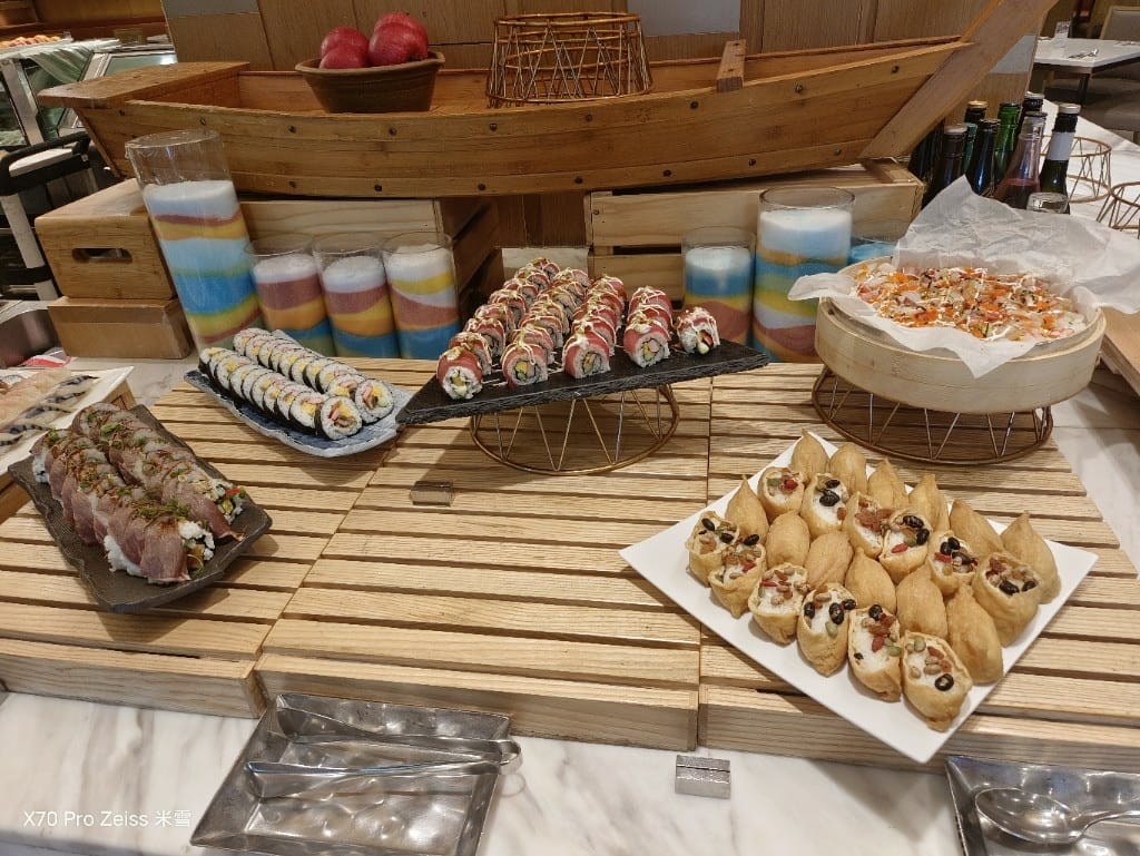 【台北吃到飽】敘日全日餐廳台北六福萬怡酒店，生蠔、干貝、松葉