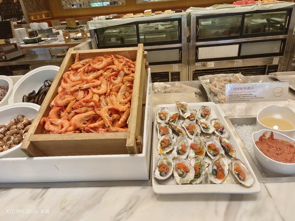 【台北吃到飽】敘日全日餐廳台北六福萬怡酒店，生蠔、干貝、松葉