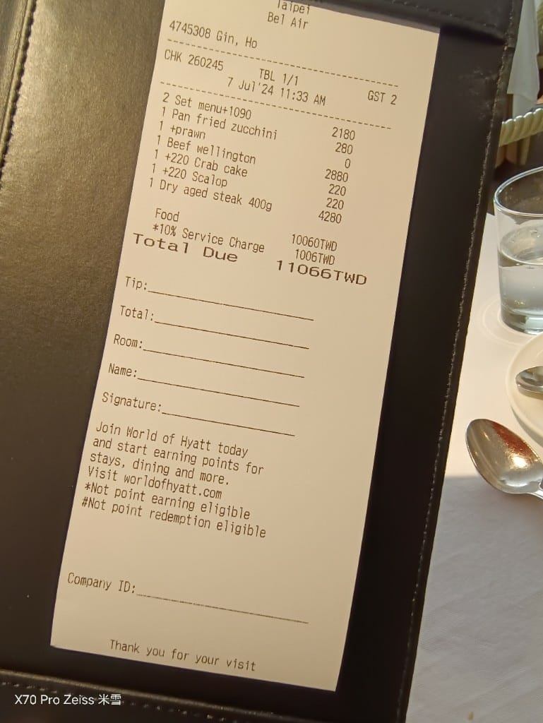 【台北美食】台北君悅酒店BelAir寶艾西餐廳，再訪台北最夢幻約會場所回味威靈頓牛排❤️