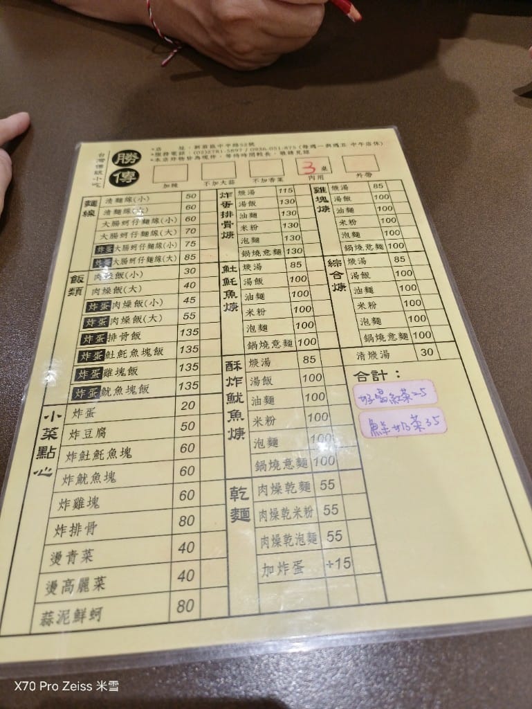 【新莊美食】勝傳麵線，再訪東區來的美味古早味🤤