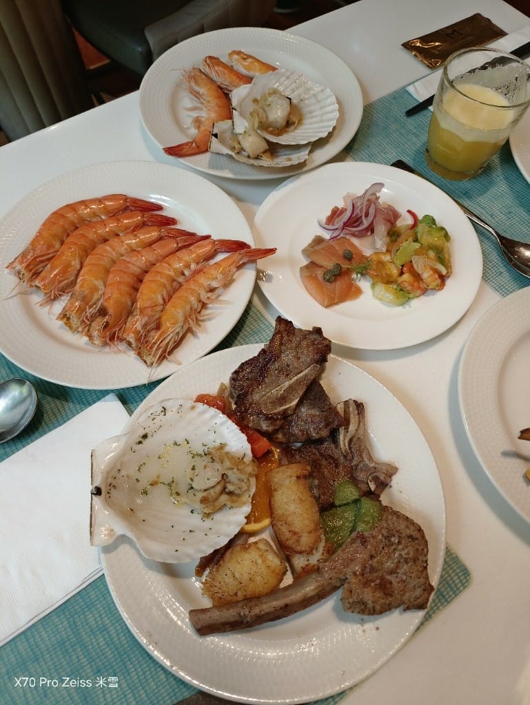 【台北吃到飽】美福彩匯午餐32訪，金卡會員買一送一❤️