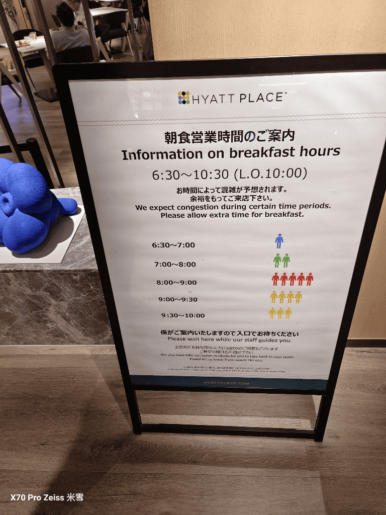 【日本京都旅遊】京都凱悅嘉軒酒店HyattPlaceKyoto，Buffet早餐