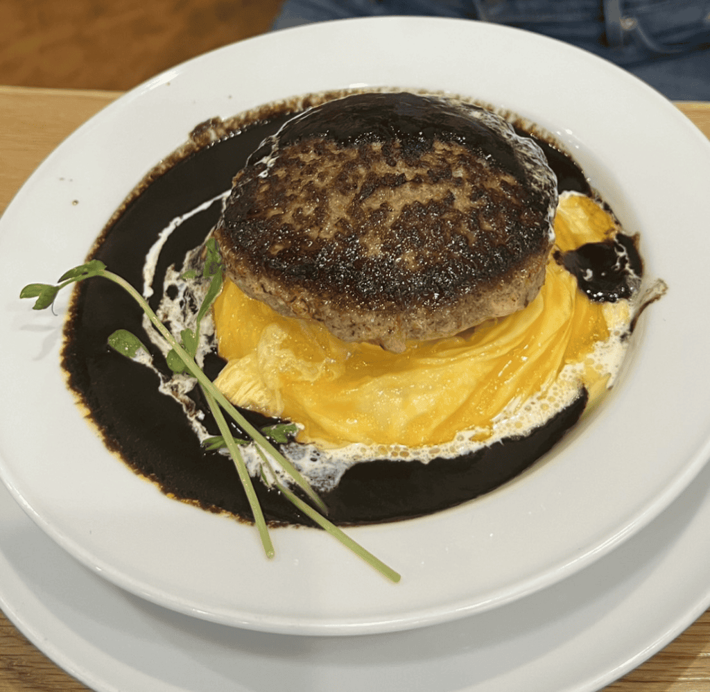 【日本大阪美食】NikuSengourmand，黑毛和牛漢堡排開箱❤️