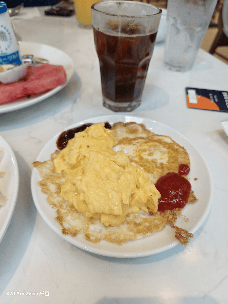 【新莊早餐】新北新莊凱悅嘉軒酒店，青焰炭火熟成牛排早餐終於能吃了！