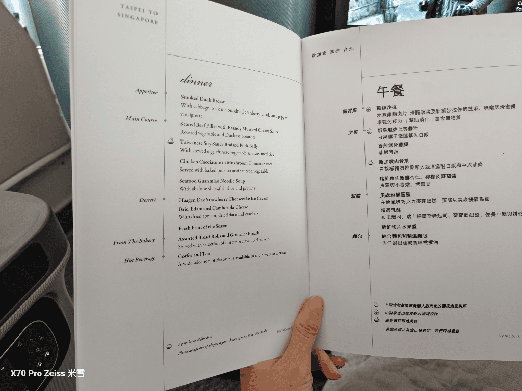 【馬爾地夫來回飛機餐】星宇商務&馬航商務&新航商務開箱 - 第44張圖 【馬爾地夫來回飛機餐】星宇商務&馬航商務&新航商務開箱