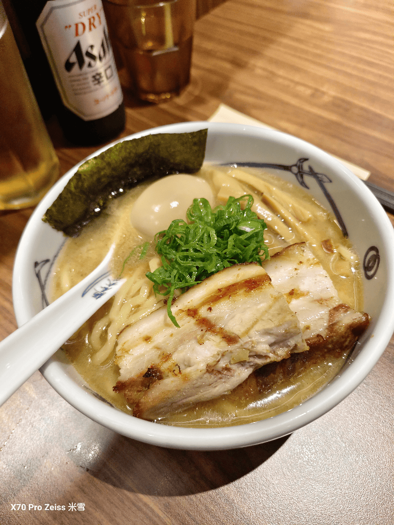 【台北大巨蛋美食】麵屋武藏光復店，來自東京新宿的魚介拉麵開箱