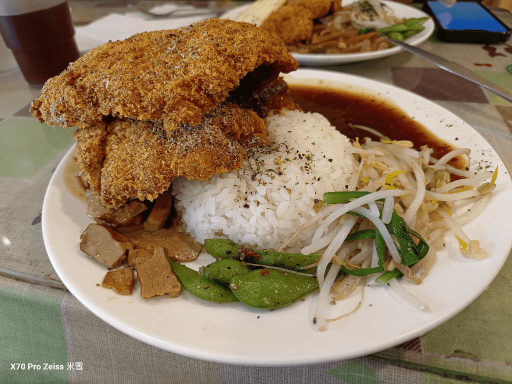 【新莊美食】陶花園輔大豬排，再訪比臉大豬排❤️