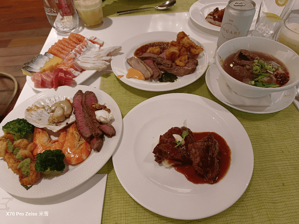 【台北吃到飽】台北美福大飯店彩匯午餐43訪，金卡買一送一❤️