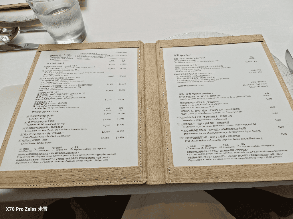 【台北君悅酒店】BelAir寶艾西餐廳再訪 【台北君悅酒店】BelAir寶艾西餐廳再訪