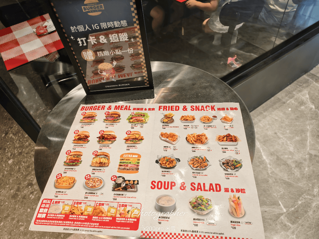 【新莊美食】SUNMAIBURGER金色三麥麥漢堡（新莊宏匯店）再訪