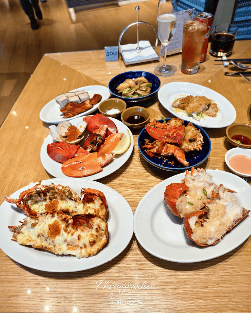 【澳門美食】澳門君悅酒店mezza9，活龍蝦吃到飽再訪❤️