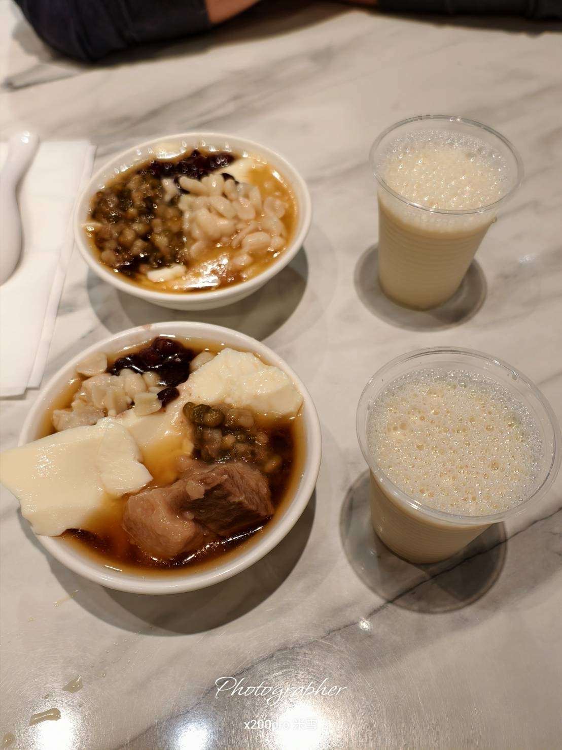 【新莊豆花吃到飽】麵大廚，竟然提供6款配料豆花自助吧！