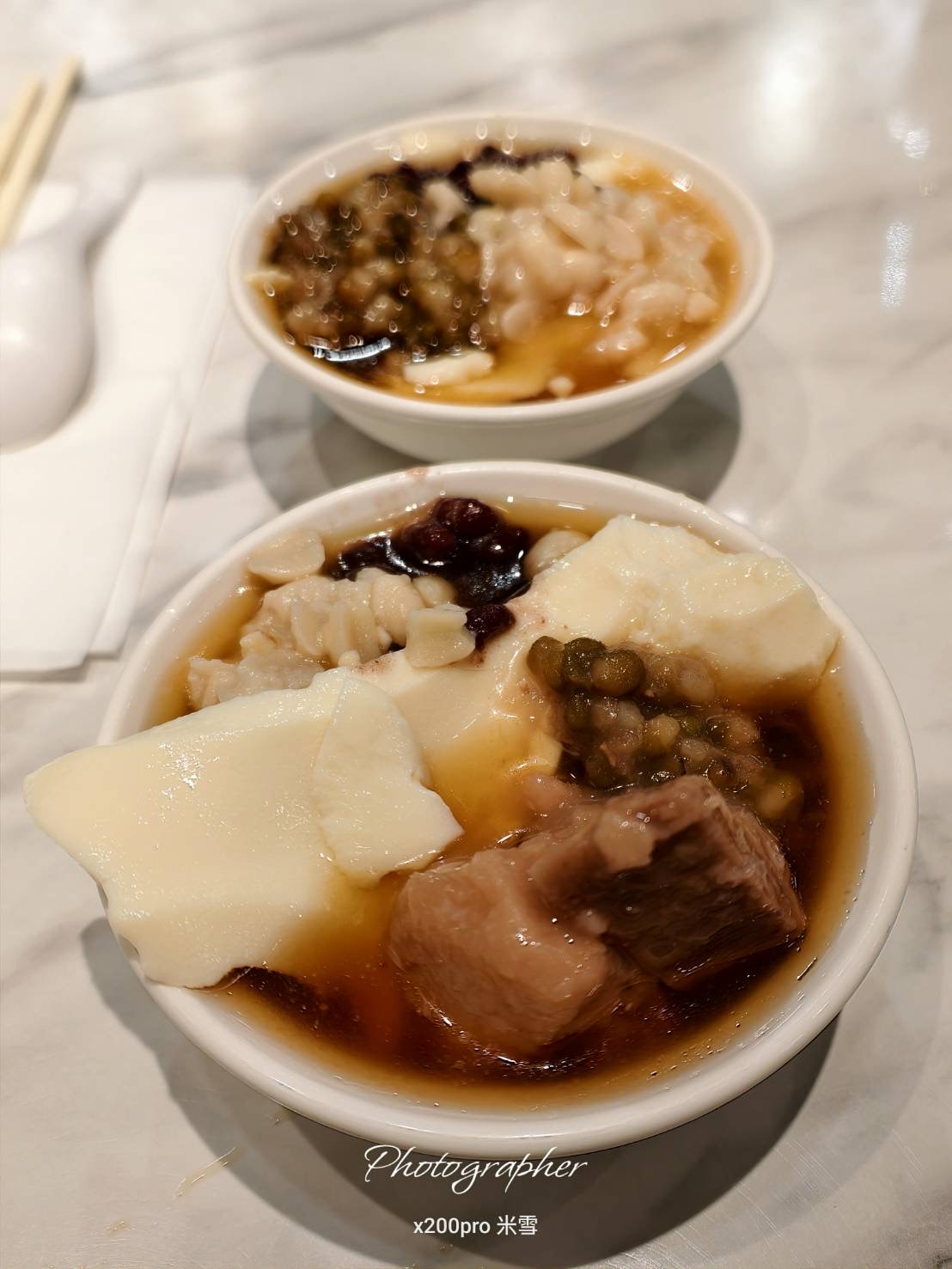 【新莊豆花吃到飽】麵大廚，竟然提供6款配料豆花自助吧！