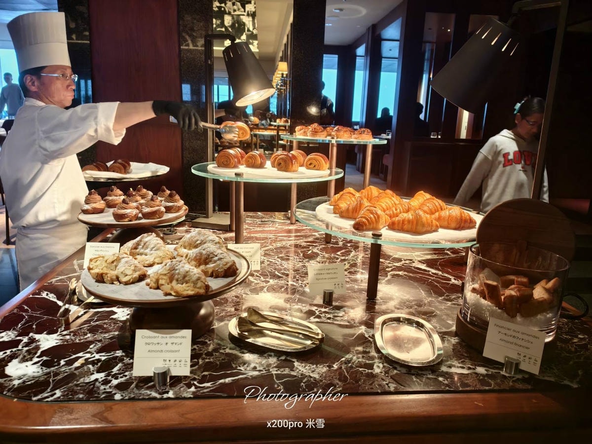 【日本飯店美食】東京柏悅酒店，在Girandole品嚐超美味可頌❤️