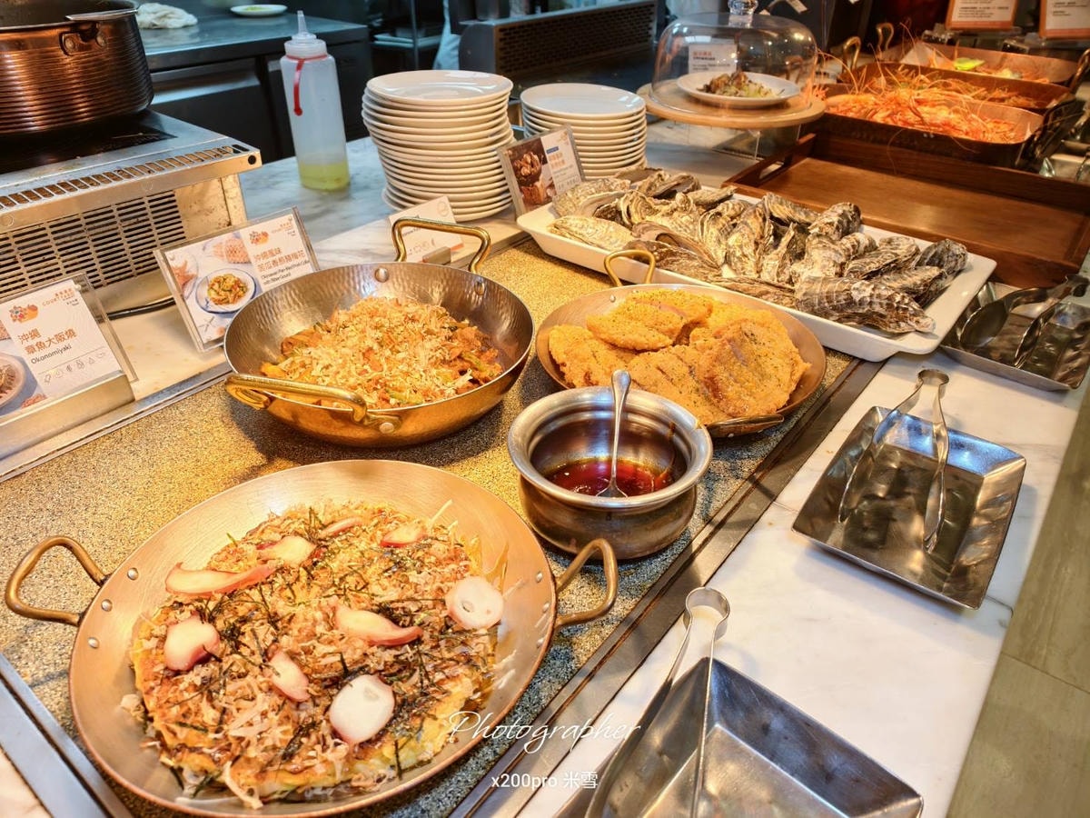 【台北吃到飽】六福萬怡敘日全日餐廳，沖繩假期·海味盛宴大嗑生蠔泰國蝦🍺
