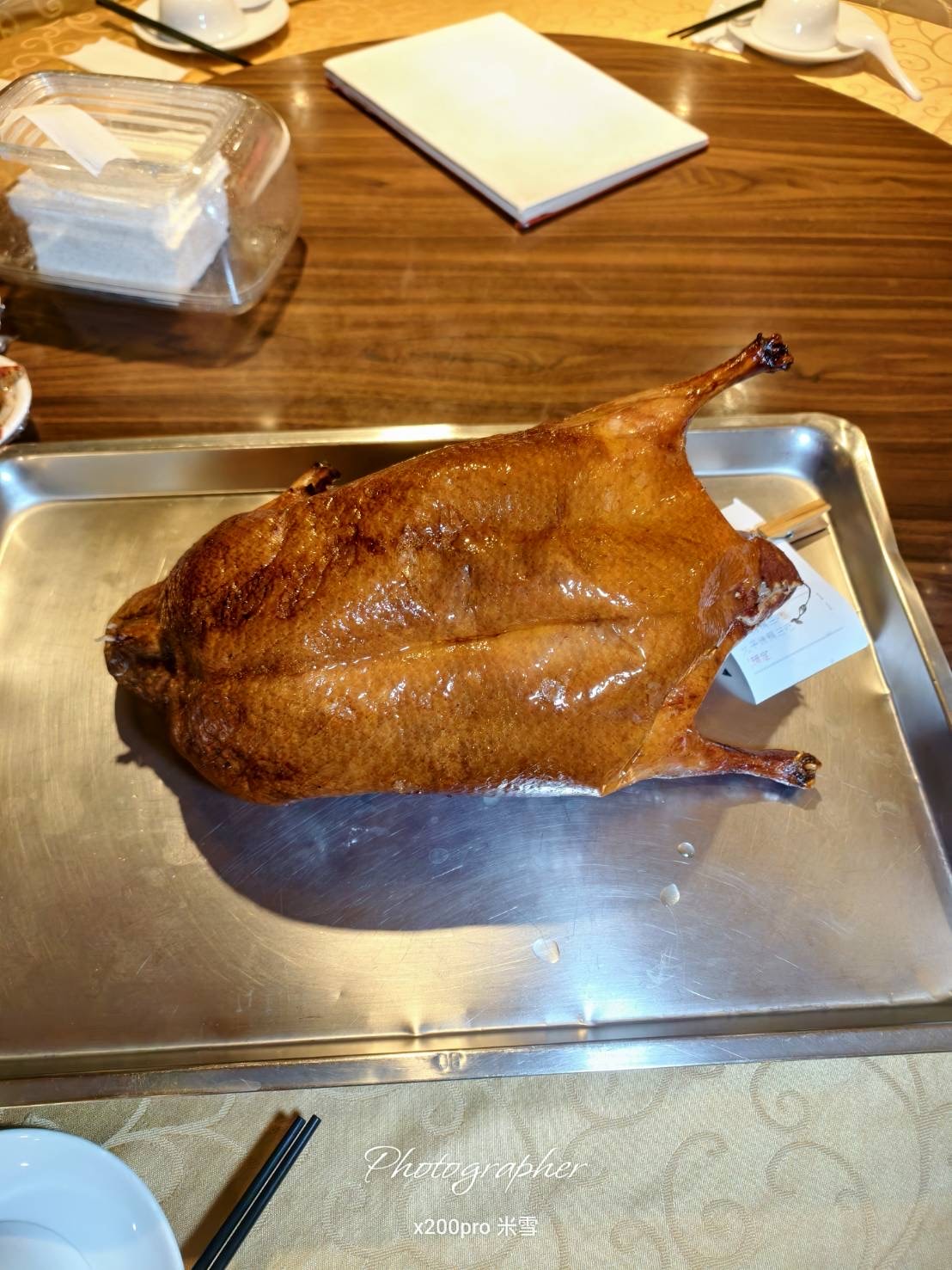 【台北美食】芙蓉園中餐廳，不到$2000的便宜好吃烤鴨再訪😍