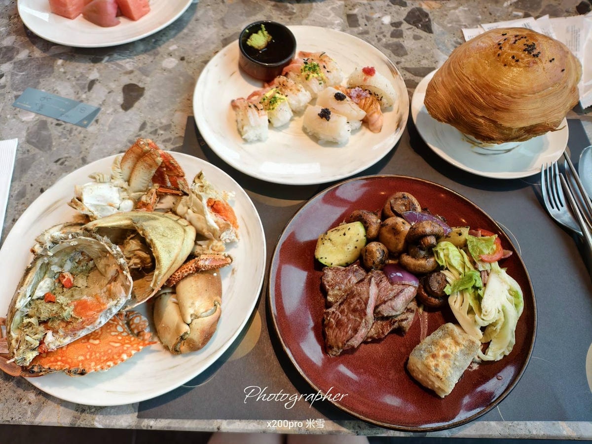 【新莊吃到飽】INPARADISE饗饗 新莊 i-Tower，高空下午茶再訪☕